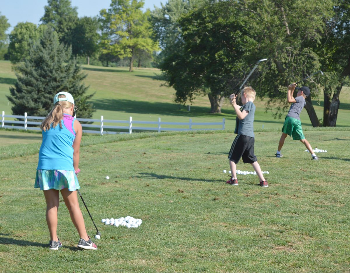 youth golfers