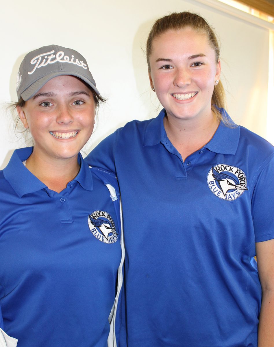 Gretchen Tharp and Ally Demott