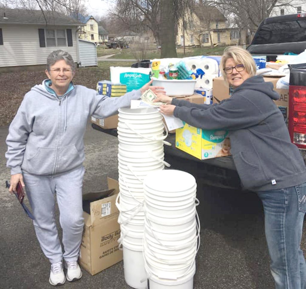 Donations from Saline County to help local flood victims