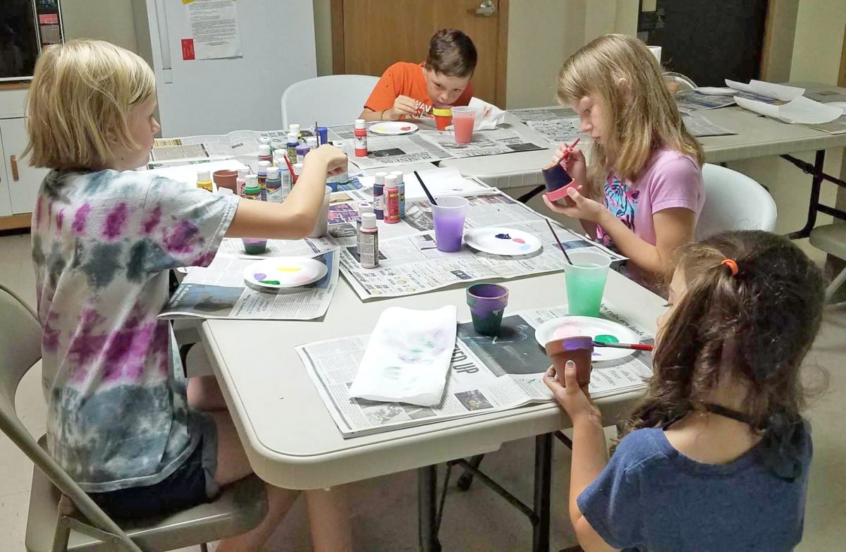 Pottery painting