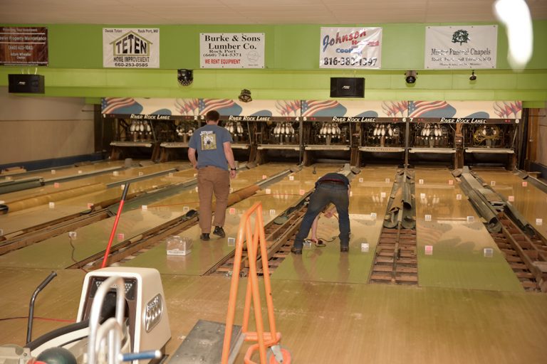 River Rock Lanes upgrades floors