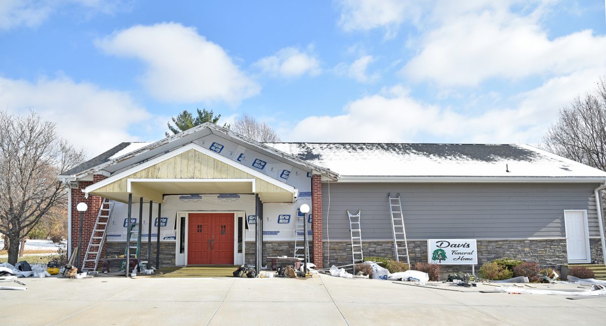 New renovations at Davis Funeral Home - Farmer Publishing