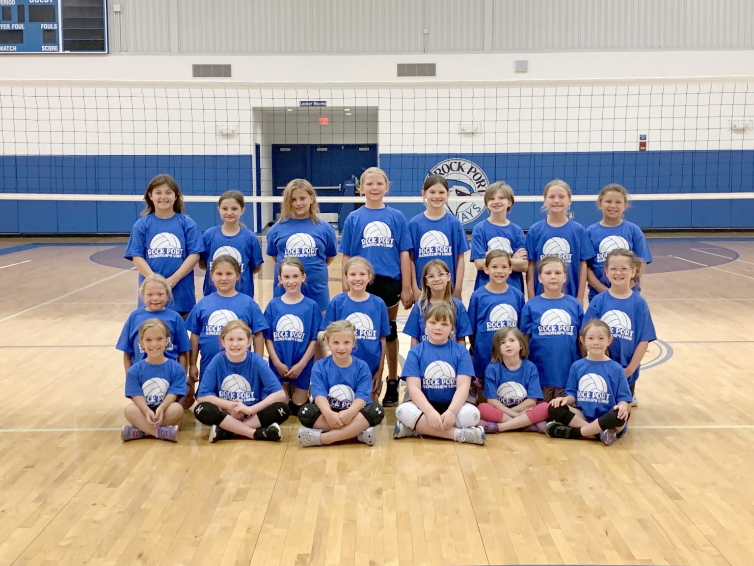 Elementary volleyball camp