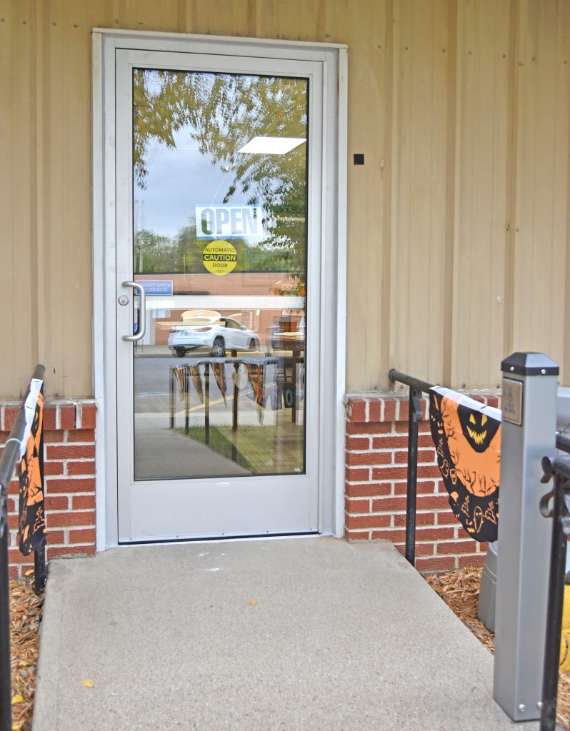 Handicapaccessible door installed at Tarkio Nutrition Center