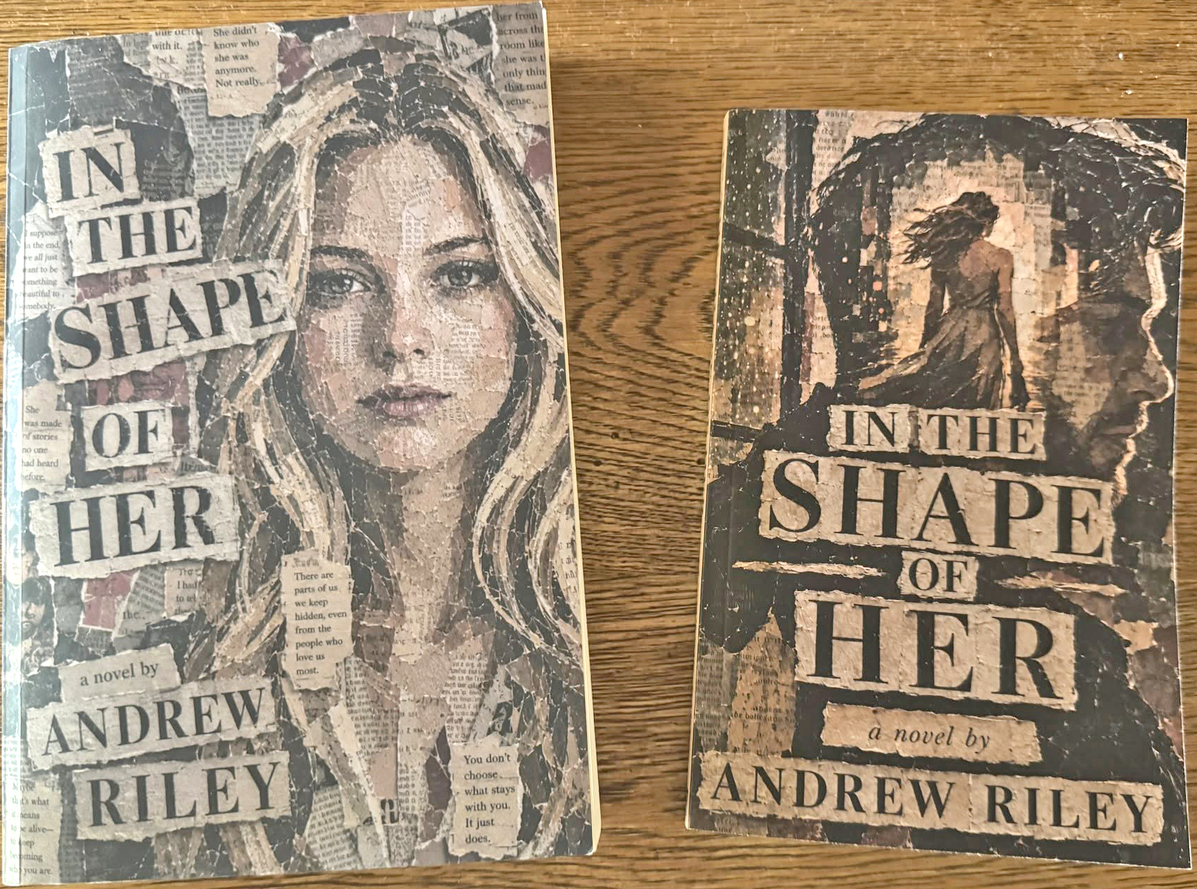 Tarkio native Andrew Riley publishes romantic thriller In The Shape Of Her